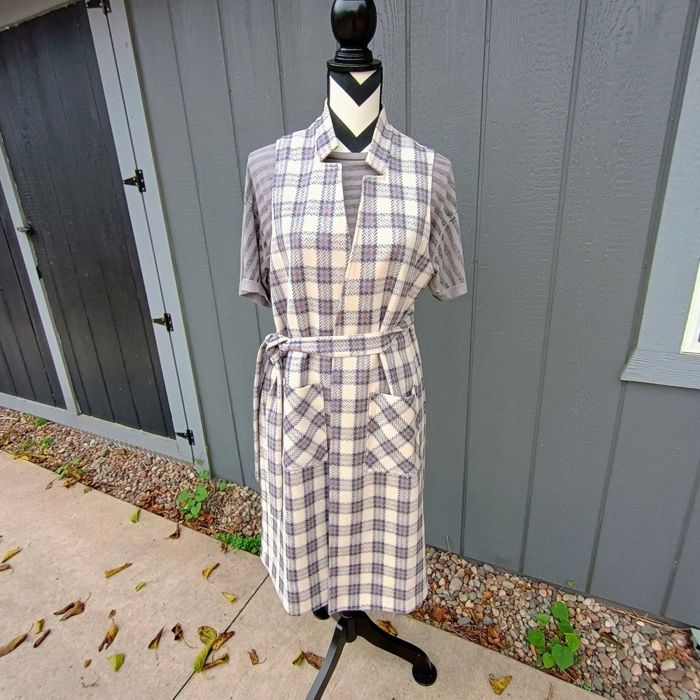 Miss Patina Open Vest Duster Long Jacket Womens Medium/Large